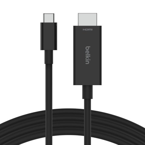 Cable Hdmi Belkin Avc012bt2mbk Hdmi 2.1 Macho A Usb-c Macho Pasivo 2m Displaypor Alt Mode