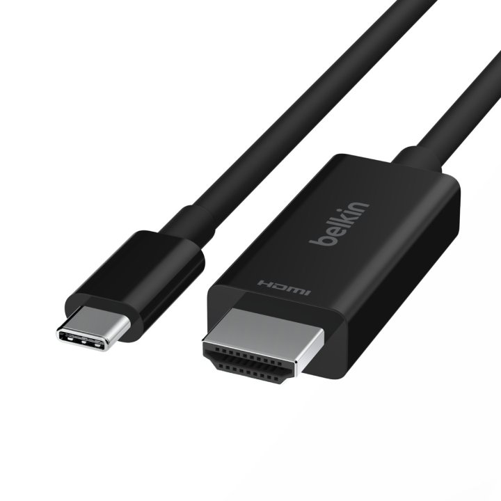Cable Hdmi Belkin Avc012bt2mbk Hdmi 2.1 Macho A Usb-c Macho Pasivo 2m Displaypor Alt Mode