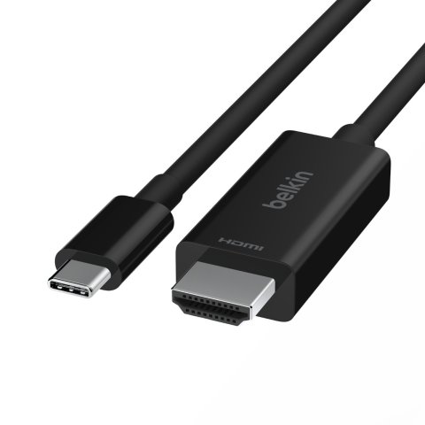 Cable Hdmi Belkin Avc012bt2mbk Hdmi 2.1 Macho A Usb-c Macho Pasivo 2m Displaypor Alt Mode