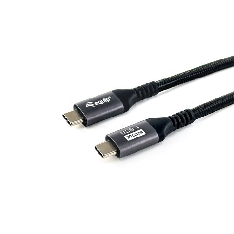 Cable Usb-a Macho Usb-c Macho Usb 4 Gen2x2 2m Transferencia 20g 100w 4k Color Negro