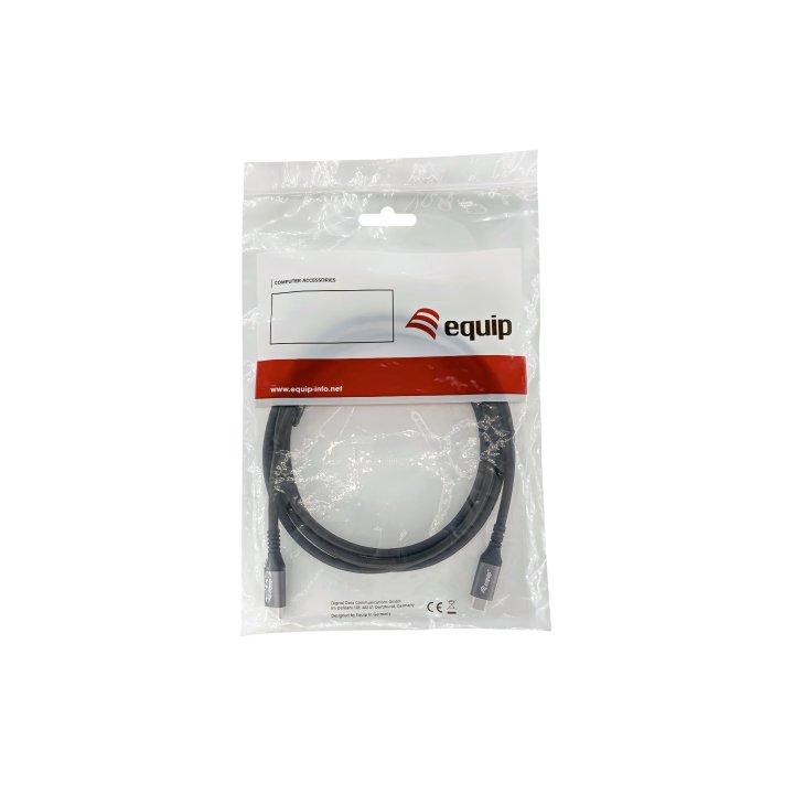 Cable Usb-a Macho Usb-c Macho Usb 4 Gen2x2 2m Transferencia 20g 100w 4k Color Negro