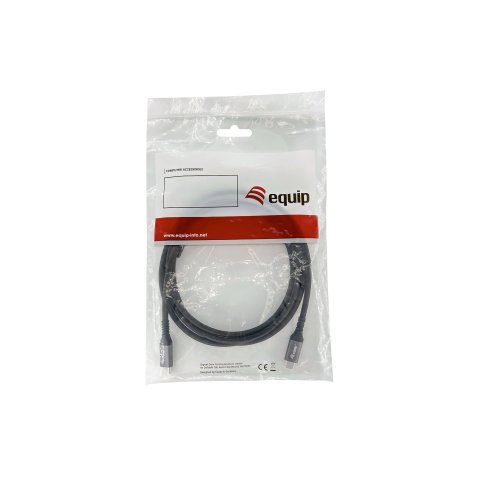 Cable Usb-a Macho Usb-c Macho Usb 4 Gen2x2 2m Transferencia 20g 100w 4k Color Negro