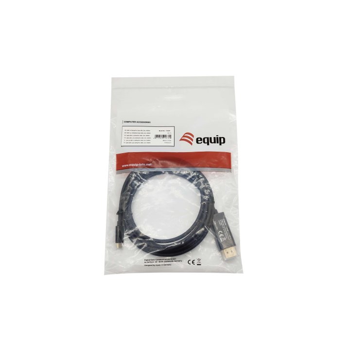 Cable Usb-c A Displayport 1.2 Macho Macho 3m Equip 4k 60hz Ref. 133428