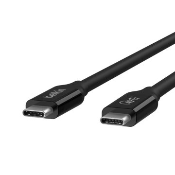 Cable Belkin Inz001bt0.8mbk Usb4 Usb-c Usb-c Pd 100w 40gbps 0.80m 2