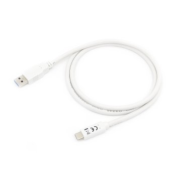 Cable Usb-a Macho Usb-c Macho Usb 3.2 2m Transferencia 5g 3a Color Blanco 2