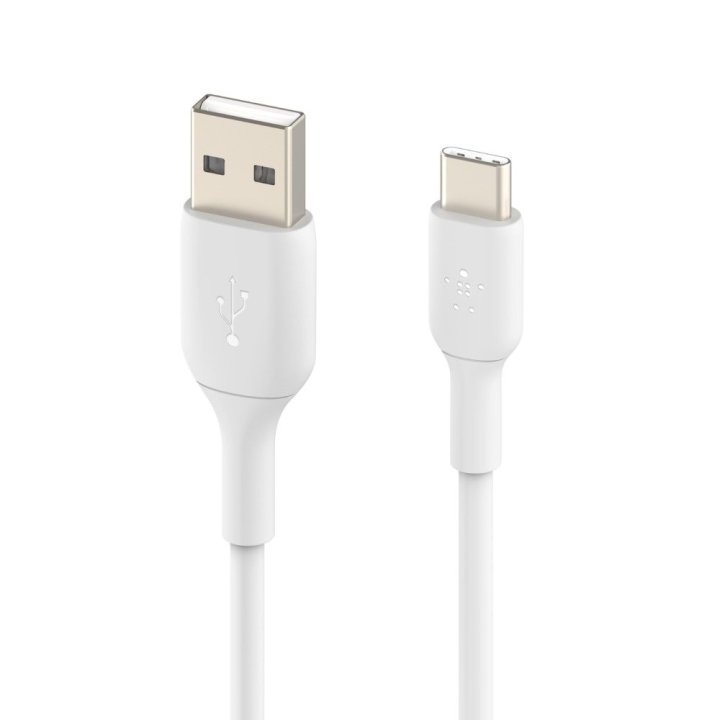 Cable Belkin Cab001bt2mwh Usb-c A Usb-a Boos Charge™ 2m Color Blanco