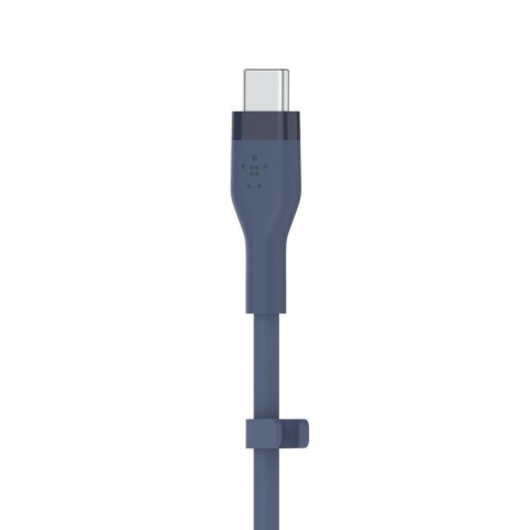 Cable Belkin Caa009bt1mbl Usb-c A Lightning Silicona Clip 1m Azul