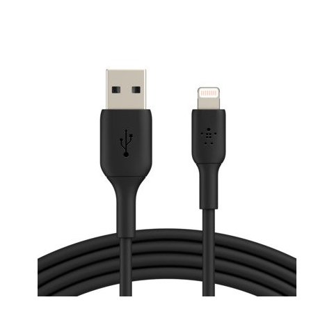 Cable Belkin Caa001bt3mbk Lightning A Usb-a Boost Charge 3m Color Negro