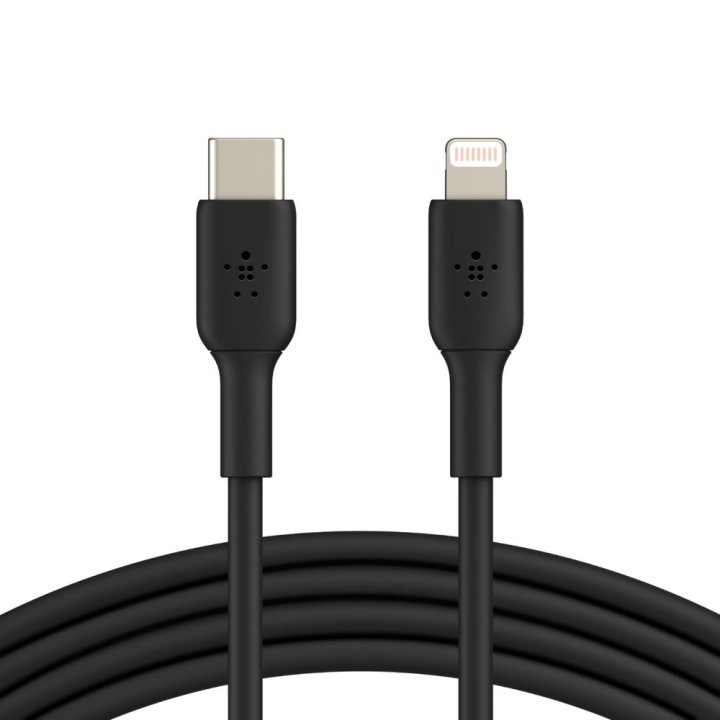 Cable Belkin Caa003bt1mbk Usb-c A Lightning Boost Charge 1m Color Negro