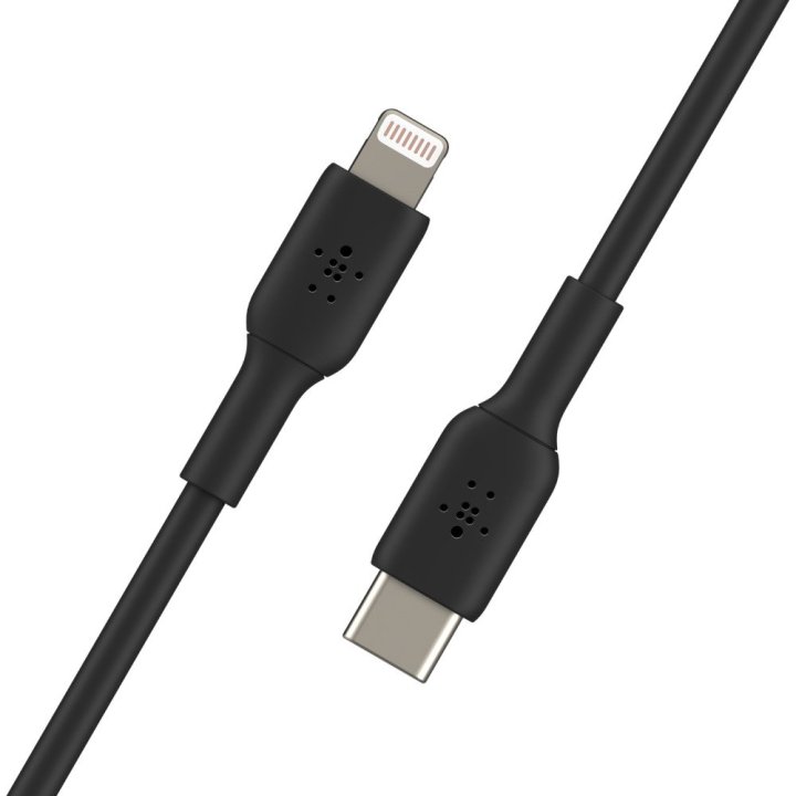 Cable Belkin Caa003bt1mbk Usb-c A Lightning Boost Charge 1m Color Negro