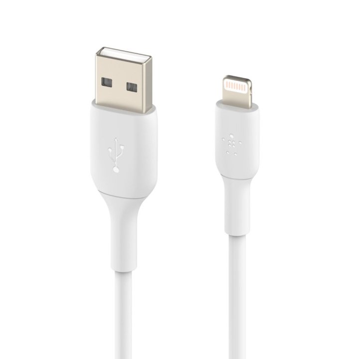 Cable Belkin Caa001bt1mwh Lightning A Usb-a Boost Charge 1m Color Blanco