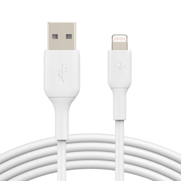 Cable Belkin Caa001bt2mwh Lightning A Usb-a Boost Charge™ 2m Color Blanco