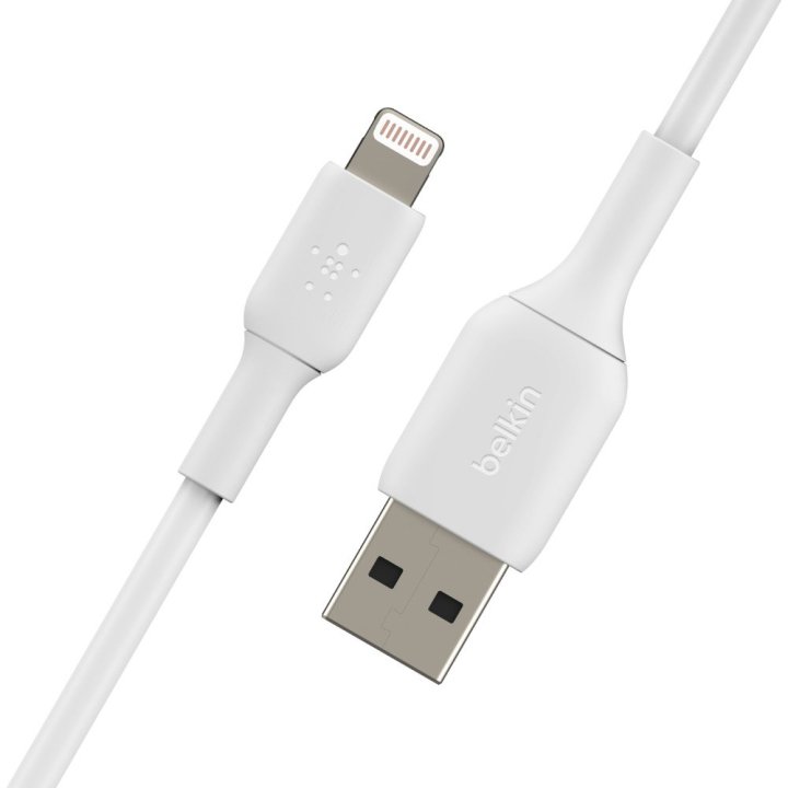 Cable Belkin Caa001bt2mwh Lightning A Usb-a Boost Charge™ 2m Color Blanco