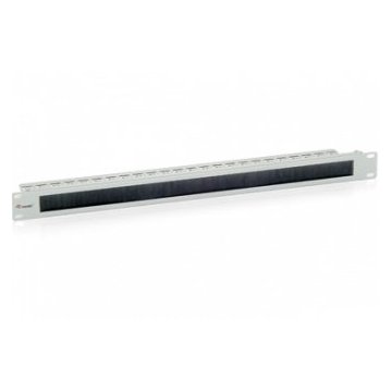 Panel Pasacables Con Cepillo 1u Con Barra De Soporte