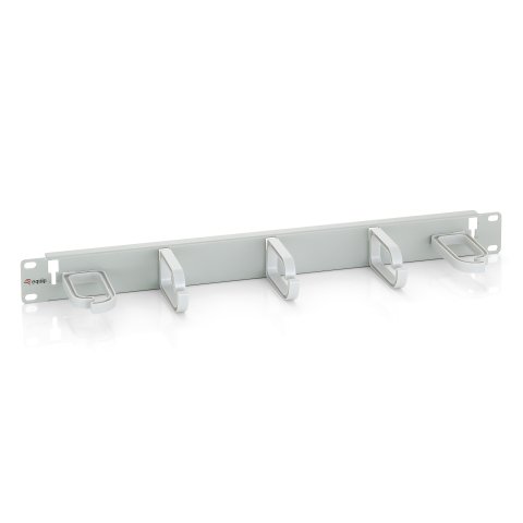 Kit 5 Uds Panel Organizador De Cables Color Blanco Para Armario Rack