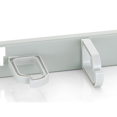 Kit 5 Uds Panel Organizador De Cables Color Blanco Para Armario Rack