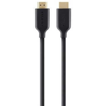 Cable Hdmi Belkin F3y021bt1m Alta Velocidad Con Ethernet 1m Color Negro