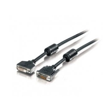 Cable Alargo Dvi Equip Dual Link Macho - Hembra 3m Con Ferritas 118973