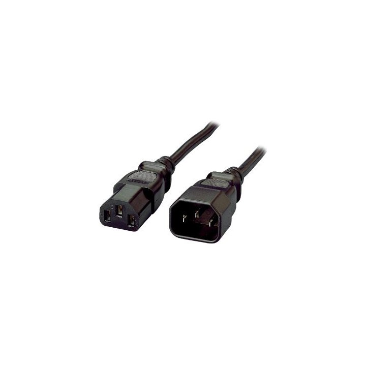 Cable Alargo Alimentacion Iec Macho - Hembra Equip 1,8m 112100