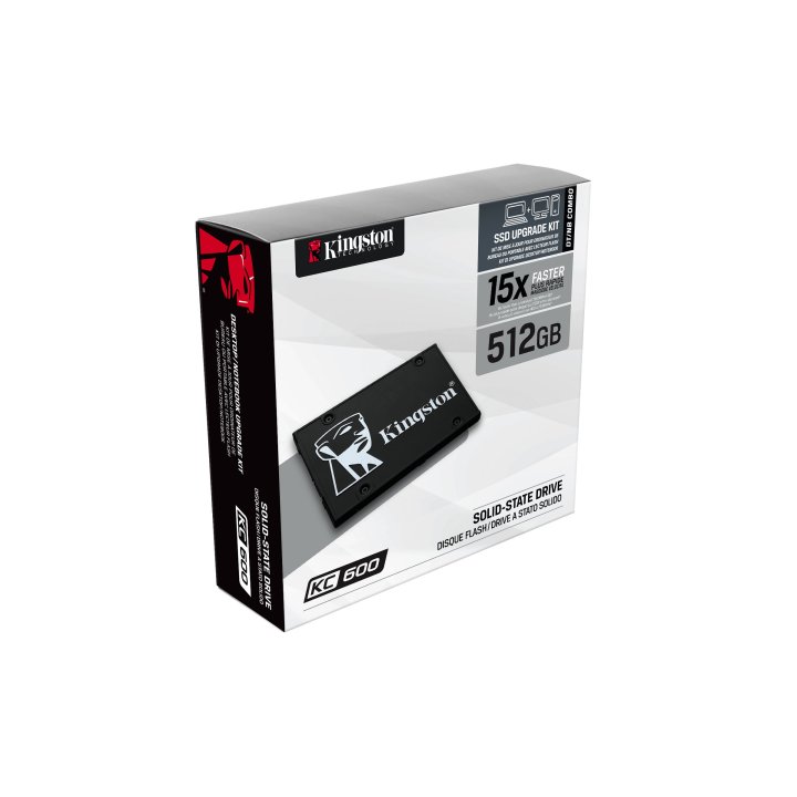 Disco Ssd Sata3 512gb Kingston Kc600 (500mb s Escritura) Skc600 512g