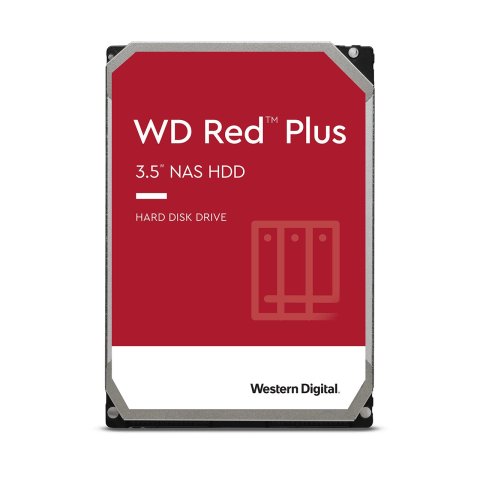 Disco Duro 12tb Western Digital Red Plus Nas 256mb Wd120efbx
