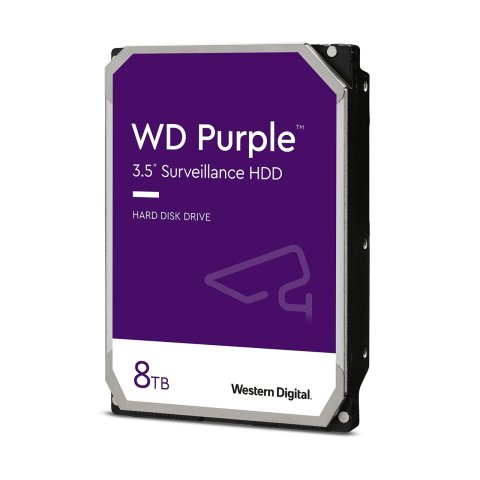 Disco Duro 8tb Western Digital Purple Sata6 ( Videovigilancia) Wd84purz