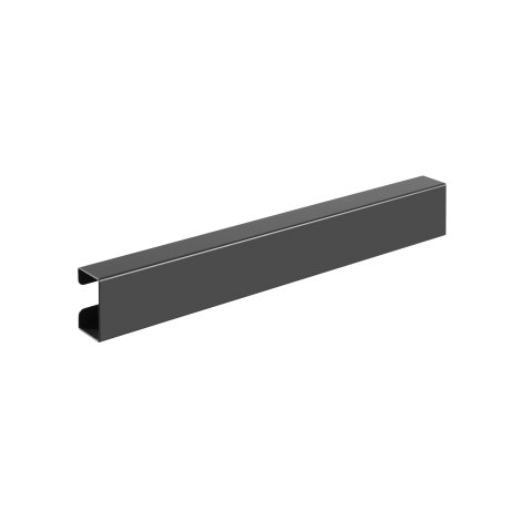 Organizador De Cables Magnetico Equip 650865 Color Negro Canal Con Fijacion Magnetica Sin Instalacion