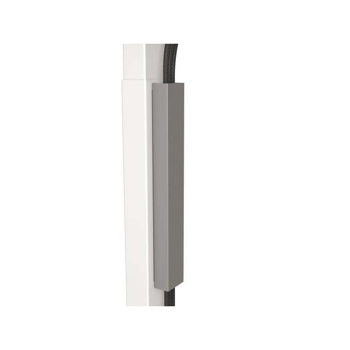 Organizador De Cables Magnetico Equip 650864 Color Gris Canal Con Fijacion Magnetica Sin Instalacion