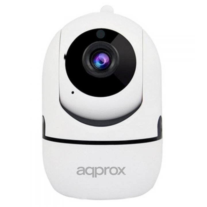 Camara Ip Approx Wifi Con Rotacion 355º E Inclinacion 90º Hd 1080p 2 Canales De Audio Ircut Vision Remota Alarma