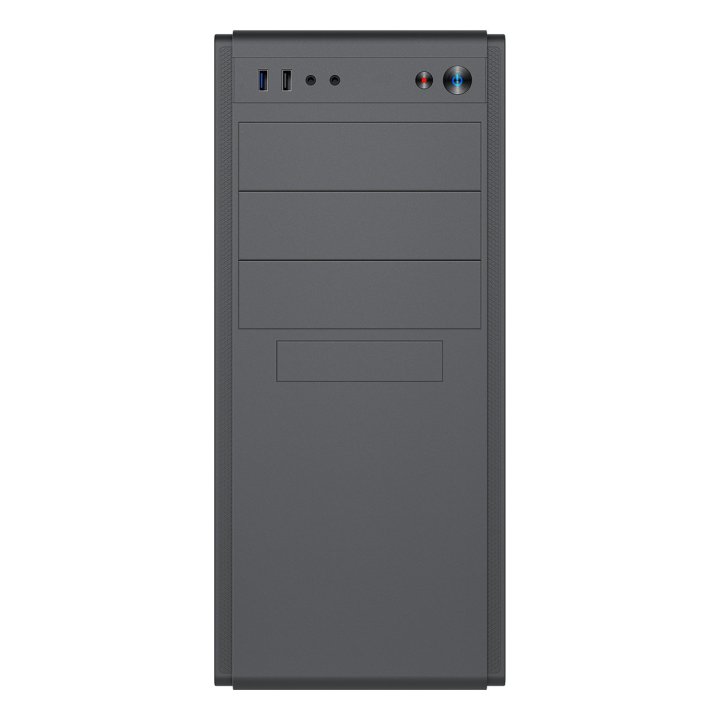 Caja Atx Semitorre Unykach Atx Uk 8016 Evo 85% Color Negro Con Fuente Eficiente 85% De 300w
