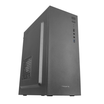 Caja Atx Semitorre Tacens Alux Usb 3.0 Ventilador 120mm Incluido Frontal Metalico Sistema De Guiado De Cables Sin Fuente De A