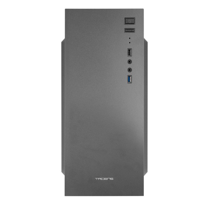 Caja Atx Semitorre Tacens Alux Usb 3.0 Ventilador 120mm Incluido Frontal Metalico Sistema De Guiado De Cables Sin Fuente De A