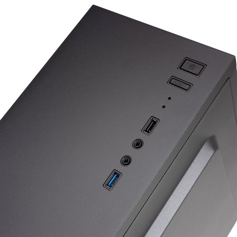 Caja Atx Semitorre Tacens Alux Usb 3.0 Ventilador 120mm Incluido Frontal Metalico Sistema De Guiado De Cables Sin Fuente De A
