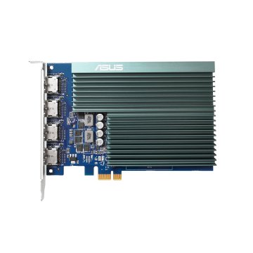 Vga Asus Gt730-4h-sl-2gd5 Gddr5 (4x Salidas Hdmi) Reloj  927 Mhz Cuda384 3840 X 2160 64bit 2