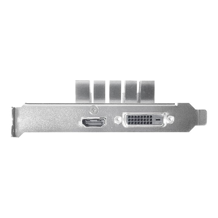 Vga Asus Gt1030-sl-2g-brk (perfil Bajo) Hdmi Dvi 1920x1200 Clock   1506 Mhz Memory 6008 Mhz 64bit, Sin Ventilador