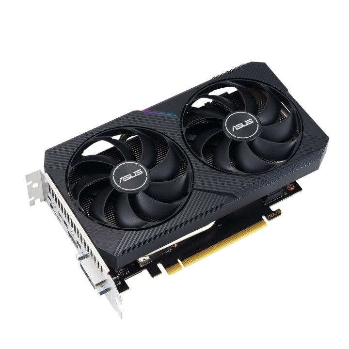 Vga Asus Dual-rtx3050-o8g-v2 Oc Edition Displayport Hdmi Dvi Cuda 2560 Reloj 1852 Mhz 128 Bit