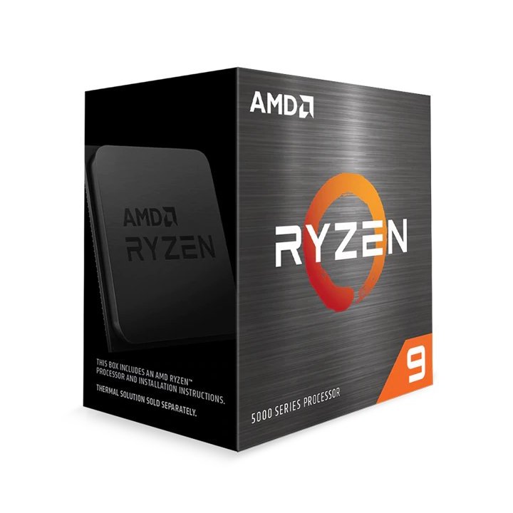 Cpu Amd Am4 Ryzen 9 5900x 3.74ghz - 4.8ghz 12 Cores 64mb Cache 105wat (no Fan)
