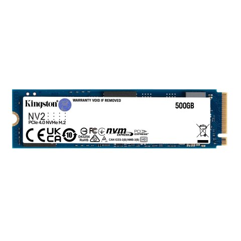 Disco M.2 500gb Kingston Pcie Nvme Nv2 Gen 4,0 X4 Snv2s 500g