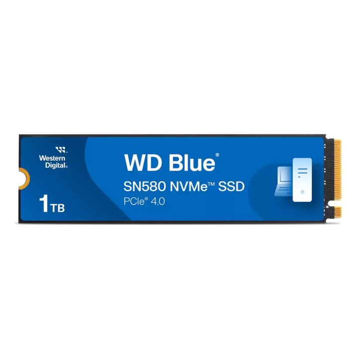 Disco M.2 1tb Western Digital Blue Sn580 Nvme Pcie 4,0-x4 (escritura 4150mb s) Wds100t3b0e