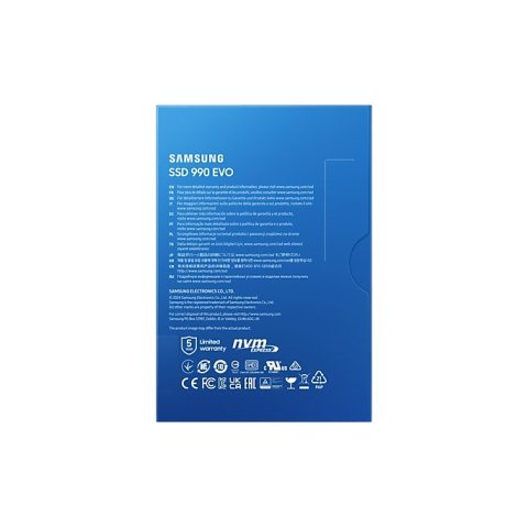 Disco Ssd M.2 1tb Samsung Serie 990 Evo Pcie 4.0 Nvme Mz-v9e1t0bw