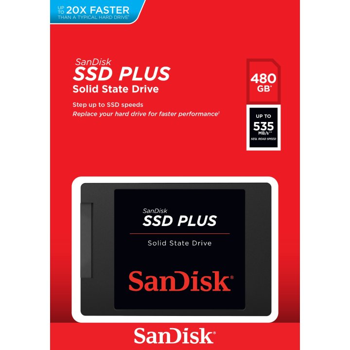 Disco Ssd Sata3 480gb Sandisk¸ 530mb s Plus Sdssda-480g-g26
