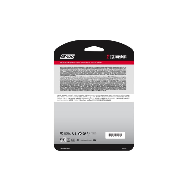 Disco Ssd Sata3 240gb Kingston A400 (350mb s Escritura) Sa400s37 240g
