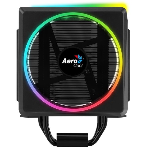 Ventilador Con Disipador Para Cpu Aerocool Cylon4 Rgb 145w 4 Heatpipes Ventilador 120mm Pwm Con Anillo Led Rgb Compatibilidad