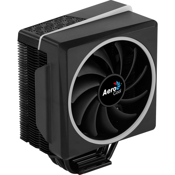 Ventilador Con Disipador Para Cpu Aerocool Cylon4 Rgb 145w 4 Heatpipes Ventilador 120mm Pwm Con Anillo Led Rgb Compatibilidad