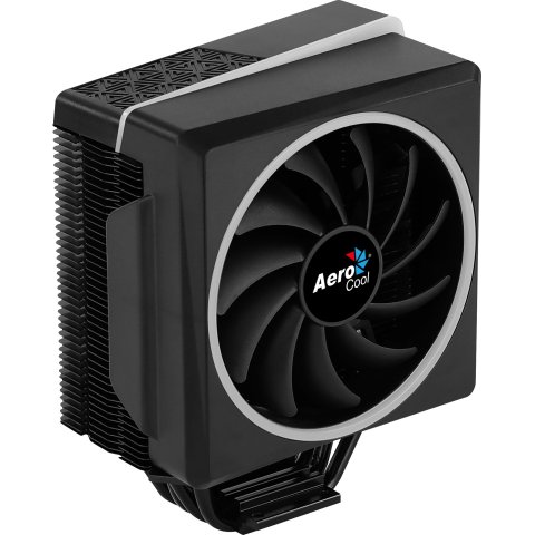 Ventilador Con Disipador Para Cpu Aerocool Cylon4 Rgb 145w 4 Heatpipes Ventilador 120mm Pwm Con Anillo Led Rgb Compatibilidad