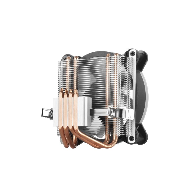 Ventilador Con Disipador Para Cpu Mars Gaming Mcpu220 Black Iluminacion Dual Argb Perfil Bajo Disipador De Aluminio Y Ventila