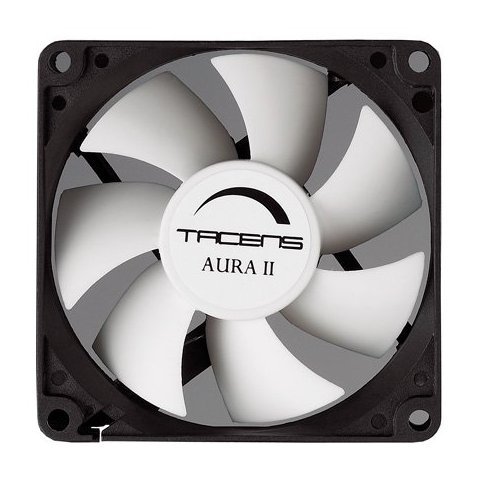 Ventilador Interno Tacens 3 Auraii 8x8 12db, Fluxus Bearing, Antivibration Pad Bajo Ruido