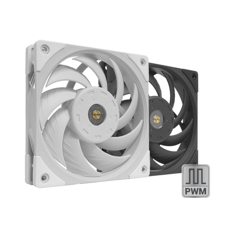 Ventilador Interno Mars Gaming Mfnc Blanco 12x12cm Rodamiento Fdb De Cobre Hiperbalanceado Ultrasilencioso Conexion Pwm