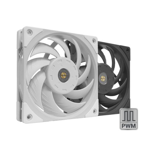 Ventilador Interno Mars Gaming Mfnc Blanco 12x12cm Rodamiento Fdb De Cobre Hiperbalanceado Ultrasilencioso Conexion Pwm