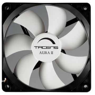Ventilador Interno Tacens 3 Auraii12 12x12 14db, Fluxus Bearing Bajo Ruido